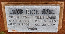 Tillie Marie Rice 