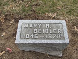 Mary R. <I>Rummell</I> Beidler 