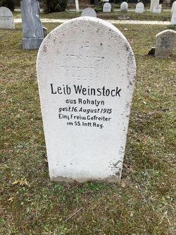 Dr Leib Weinstock 