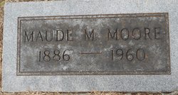 Maude M <I>Hall</I> Moore 