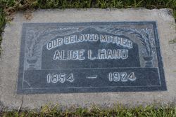 Alice Levina <I>Clark</I> Hand 