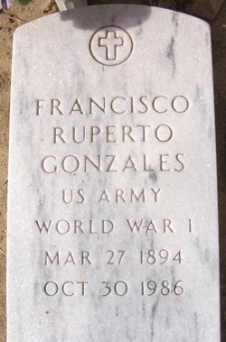 Francisco Ruperto “Frank” Gonzales 