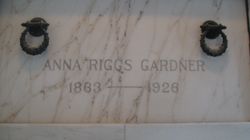 Anna Washington <I>Riggs</I> Gardner 