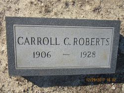 Carroll C Roberts 