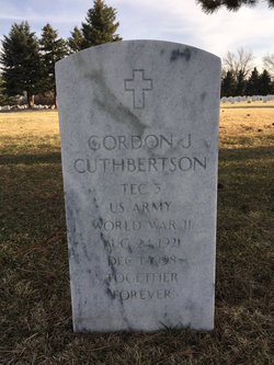 Gordon J Cuthbertson 