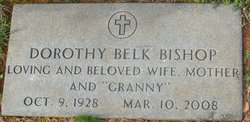 Dorothy Marilyn <I>Belk</I> Bishop 