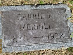 Carrie Ella <I>Libby</I> Merrill 