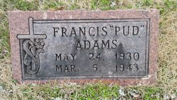 Francis “Pud” Adams 