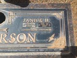 Janice D Anderson 