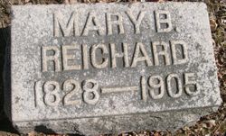 Mary Elizabeth <I>Bartlow</I> Reichard 