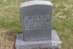 Nora E <I>Bobo</I> Althauser 
