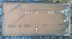 Mary Catherine <I>Baird</I> Cobb 
