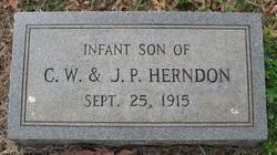 Infant Son Herndon 