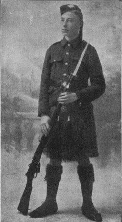 Private Alfred Joyce Baxter 