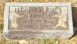 Florence <I>Rippy</I> Durham 