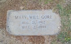 Mary <I>Estes</I> Gore 