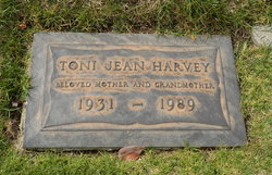 Toni Jean <I>Hill</I> Harvey 