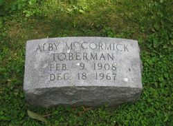 Alby <I>McCormick</I> Toberman 