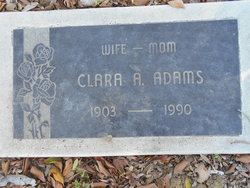 Clara Agnes <I>Fulton</I> Adams 
