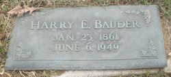 Harry E Bauder 