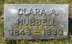 Clara A. <I>Chamberlain</I> Hubbell 