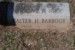 Walter Harris Barbour 