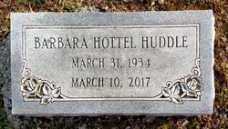 Barbara Ann <I>Hottel</I> Huddle 