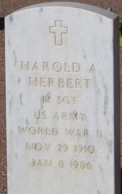Harold A Herbert 