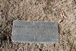 Leslie Earl McGroom Sr.