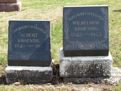 Wilhelmine <I>Meinke</I> Kroening 