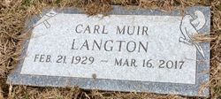 Carl Muir Langton 