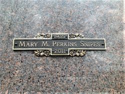 Mary Marie <I>Perkins</I> Snipes 