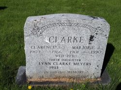 Marjorie J <I>McLearn</I> Clarke 