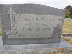 Stella Elizabeth <I>Rice</I> Acton 