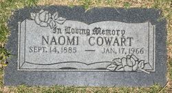 Naomi <I>Connett</I> Cowart 