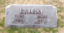 Alice Catherine <I>Brothers</I> Bullock 