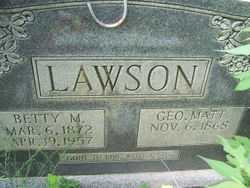 George Madison Lawson 