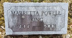 Marretta Powell King 