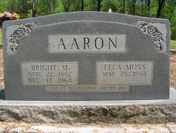 Ella <I>Moss</I> Aaron 