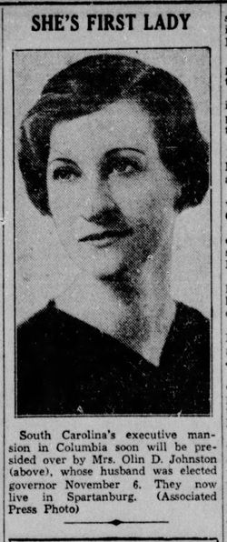Gladys Elizabeth <I>Atkinson</I> Johnston 