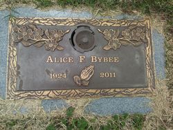Alice Faye <I>Gilbert</I> Bybee 