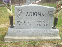 Goldie Maxine <I>Hall</I> Adkins 