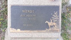 Roy Adolph Wendt 