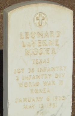 Leonard Laverne Mosier 