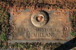 Etta Christobell <I>Milton</I> McMillan 
