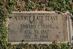 Nannie Catherine “Kate” Teass 