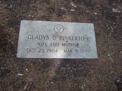 Gladys U. <I>Brown</I> Pinkerton 