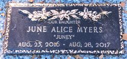 June Alice “Juney” Myers 