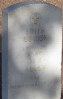 Edith Louise <I>McAtee</I> Allen 
