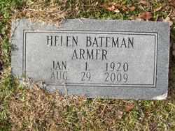 Helen <I>Lindley</I> Bateman Johnson Armer 